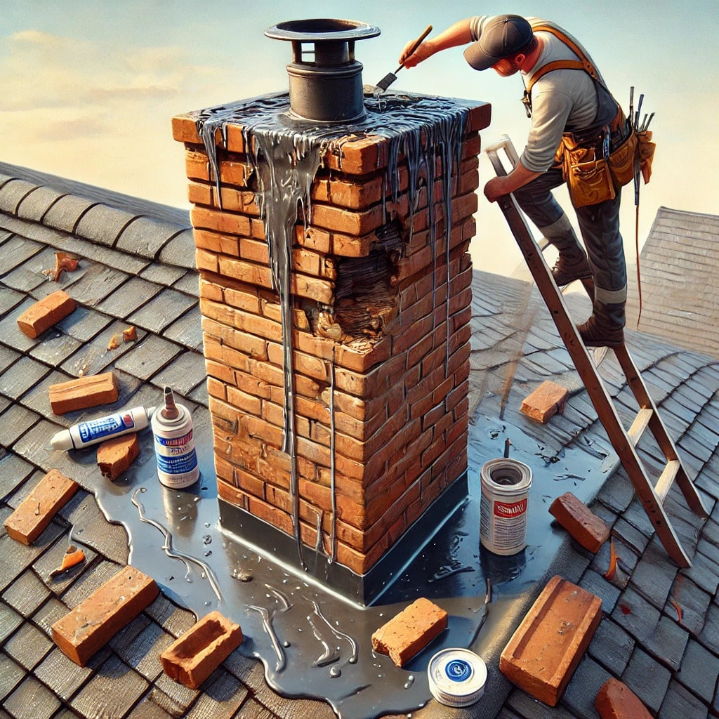 Professional Chimney Leak Repair Leonard MI - Expert Water Damage Prevention by Chimney Sweep Leonard Michigan