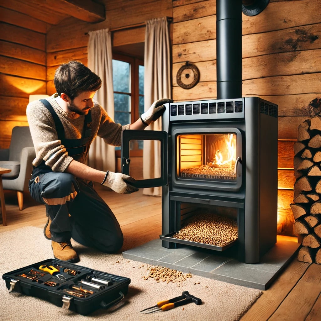 Professional Pellet Stove Repair Leonard MI - Expert Heating Efficiency Solutions by Chimney Sweep Leonard Michigan